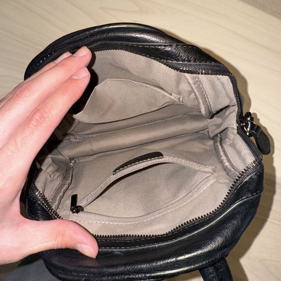 VONXURY Black Mini Backpack - Picture 3 of 6